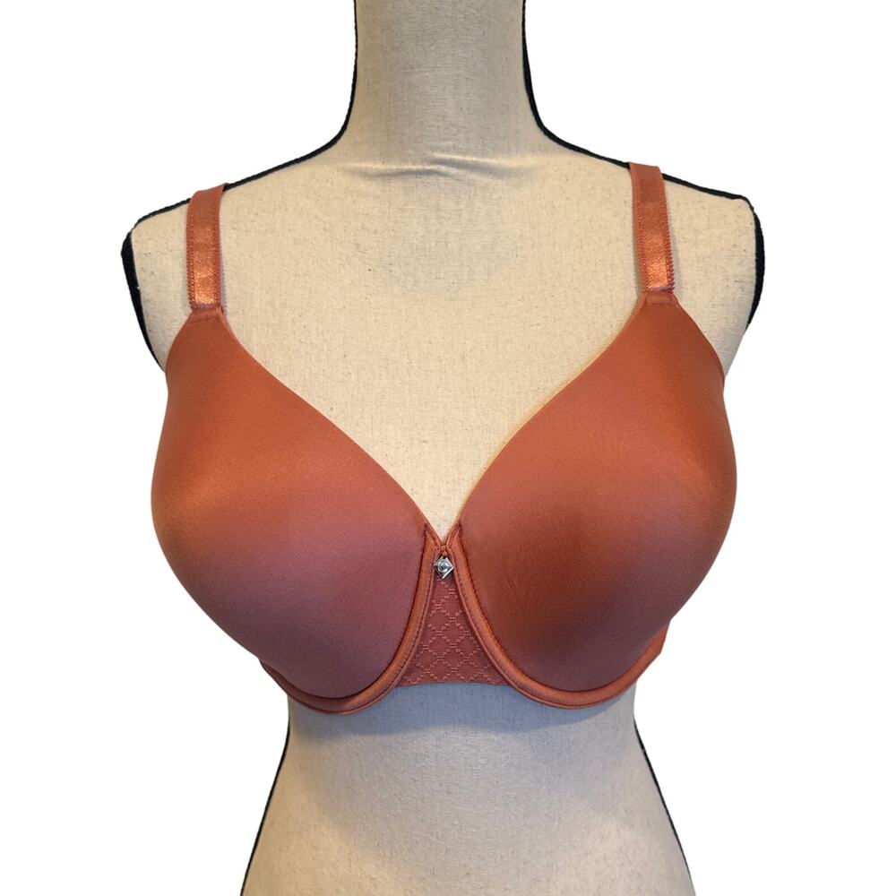 Chantelle Norah Chic Comfort Flex T-Shirt Bra NWT 38DDD 38F Rose Pink Color